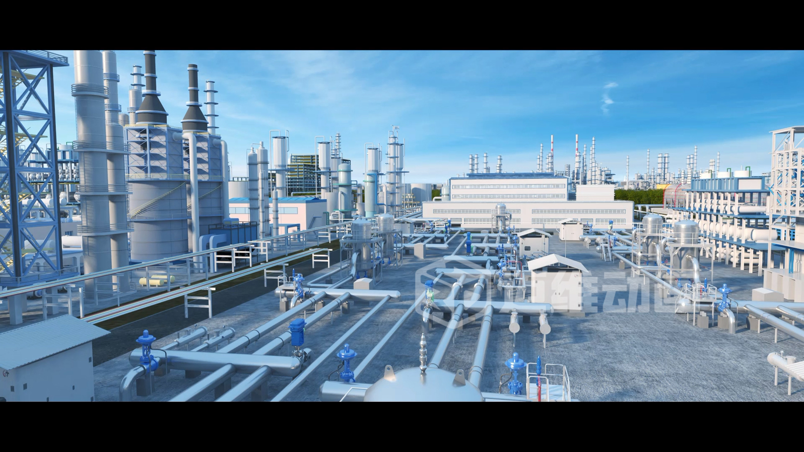 化工行業全流程自動化三維動畫宣傳片展示(圖2)