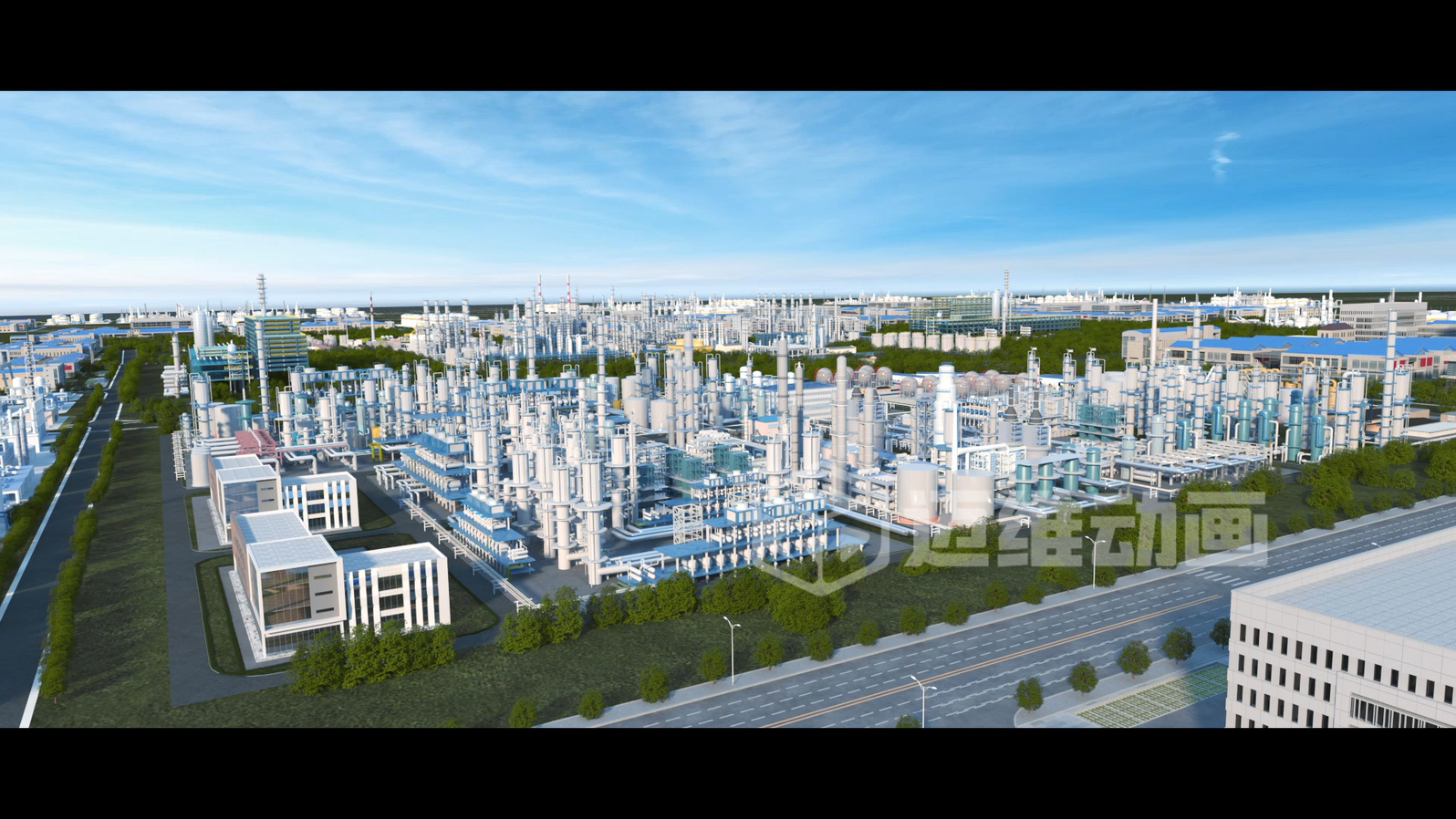 化工行業全流程自動化三維動畫宣傳片展示(圖3)