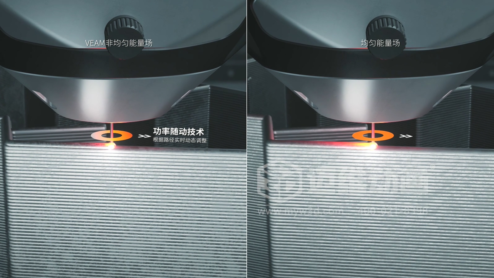 想讓客戶秒懂你的 3D 打印機(jī)？用三維動(dòng)畫展示激光送絲設(shè)備生產(chǎn)工藝，接單更輕松(圖5)