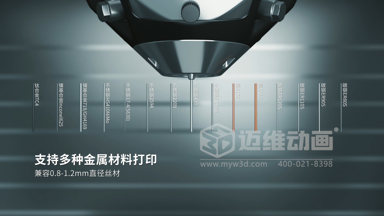 想讓客戶秒懂你的 3D 打印機(jī)？用三維動(dòng)畫展示激光送絲設(shè)備生產(chǎn)工藝，接單更輕松(圖6)