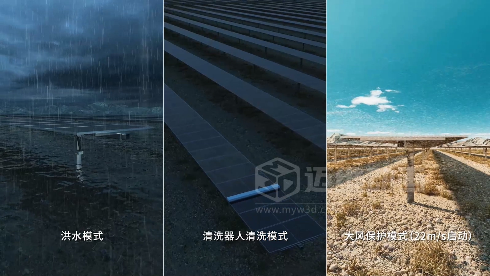 光伏支架企業(yè)營銷破局：從 “文字說” 到 “動畫看”，跟蹤支架 3D 動畫讓技術傳遞效率翻 3 倍(圖3)
