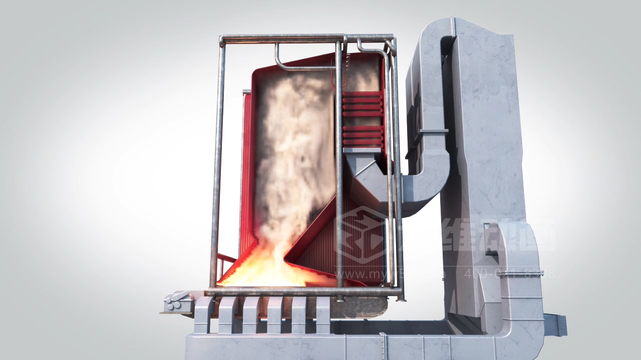 讓鍋爐技術 “活” 起來！三維動畫拆解工作原理：復雜流程簡化，客戶簽約、內部培訓雙助力(圖5)