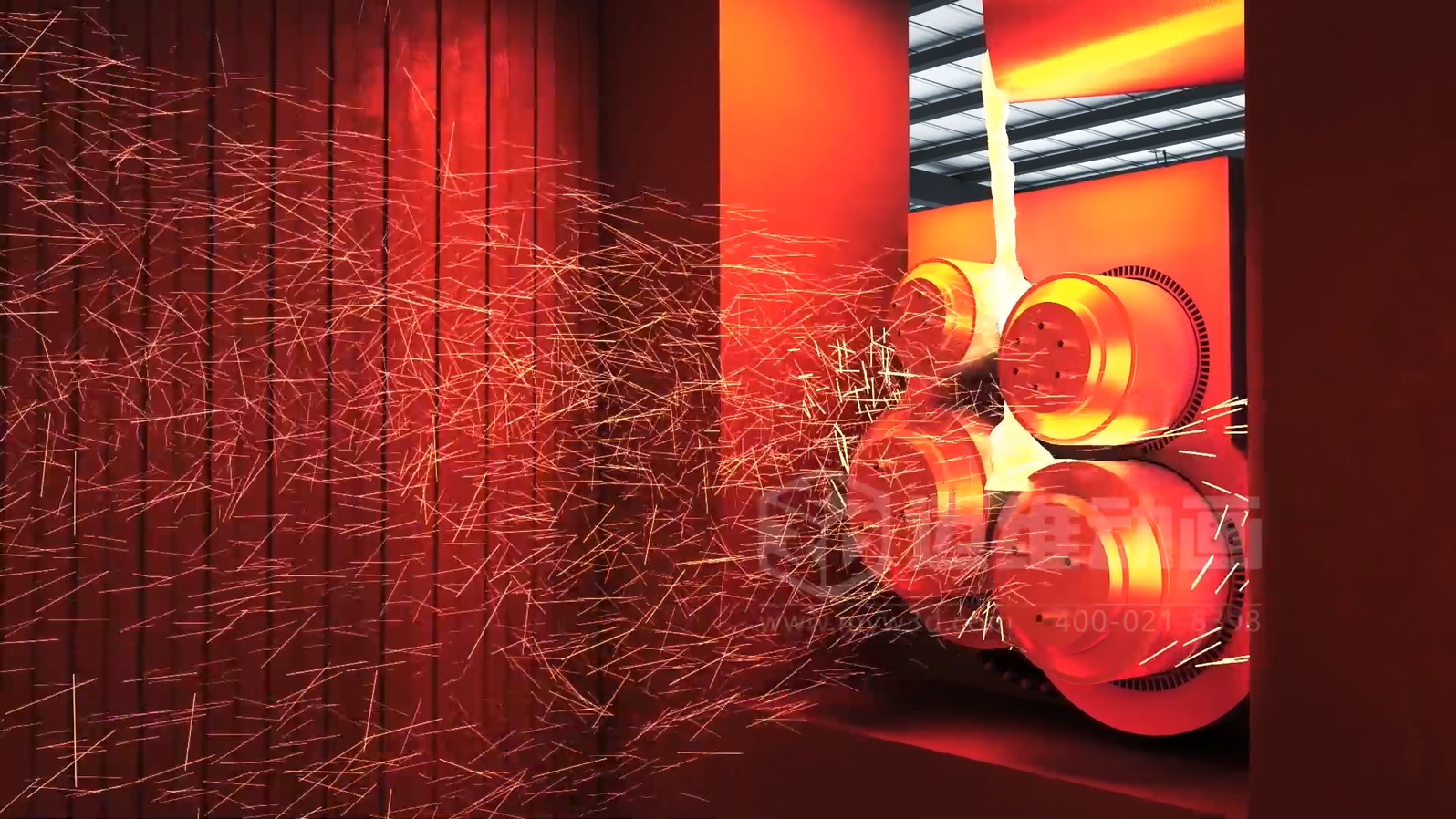 生活垃圾焚燒飛灰 “水洗 + 熔融” 資源化處理技術三維動畫(圖10) 生活垃圾焚燒飛灰 “水洗 + 熔融” 資源化處理技術三維動畫(圖10)