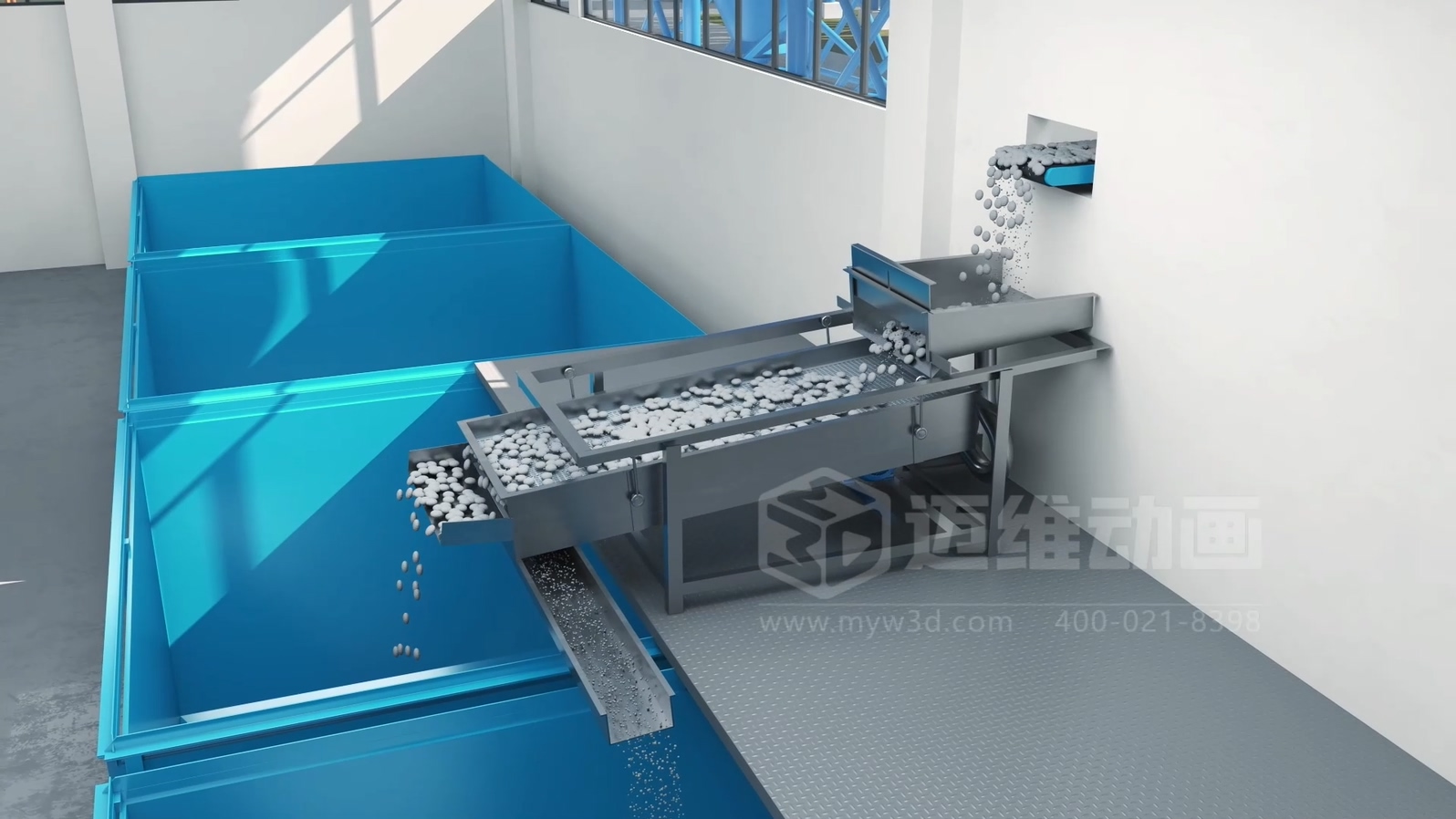 生活垃圾焚燒飛灰熔鹽熔融資源化工藝技術(shù)三維動(dòng)畫(huà)(圖4) 生活垃圾焚燒飛灰熔鹽熔融資源化工藝技術(shù)三維動(dòng)畫(huà)(圖4)