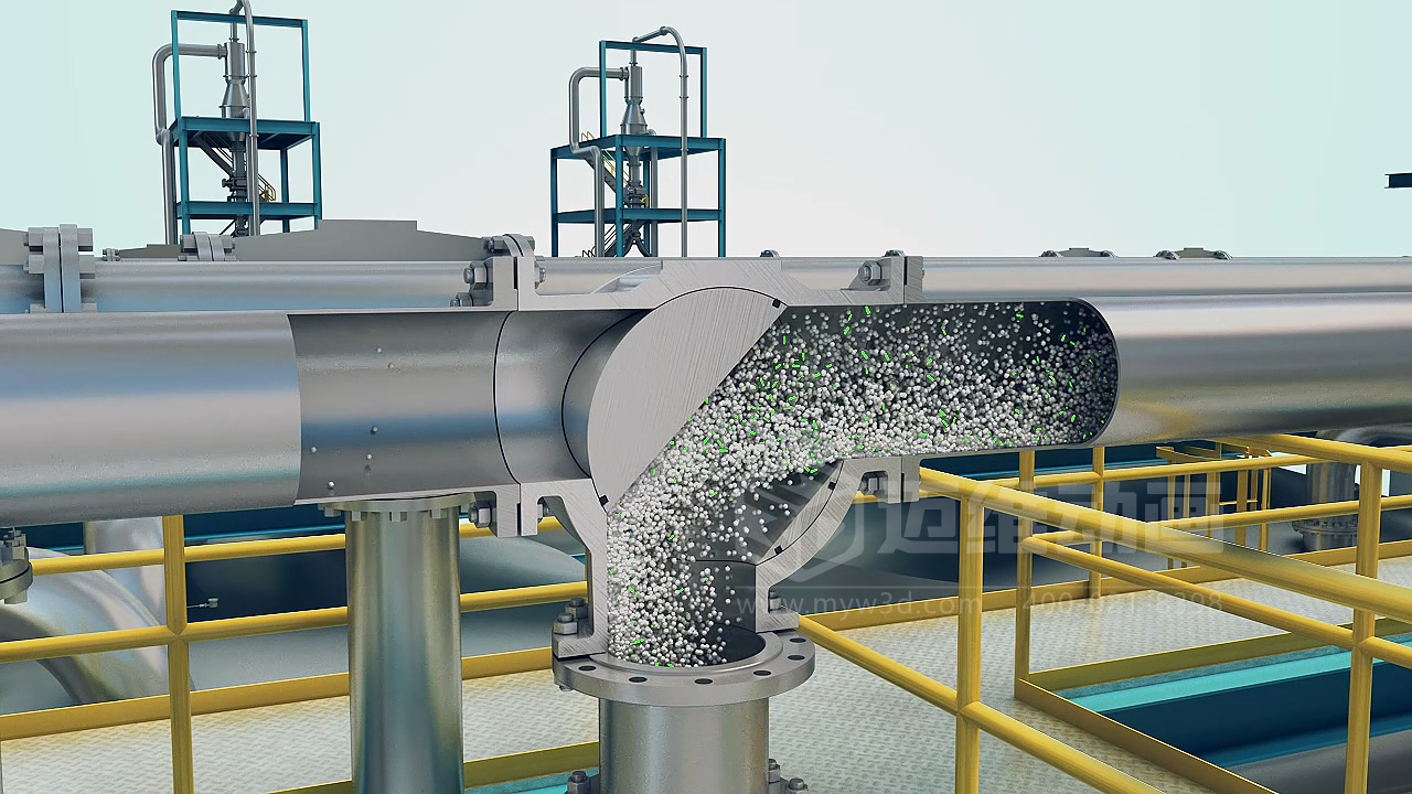 粉粒體物料處理系統三維動畫(圖5)