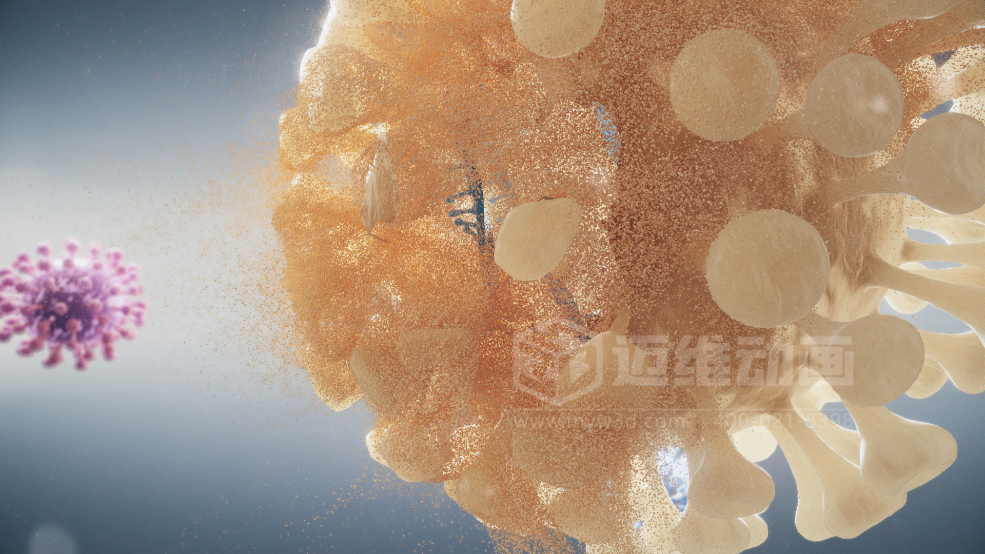 微觀世界竟能“動”起來？生物科技三維動畫帶你沉浸式探索生命奧秘(圖1)